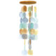 Windspiel / Mobile in frischen Pastellfarben gelb & hellblau