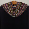 Poncho (Umhang, Überwurf) Alpaka mit Rollkragen und Ärmeln. Eine einzigartig modische wie funktionale Serie von Ponchos für die Damenwelt.