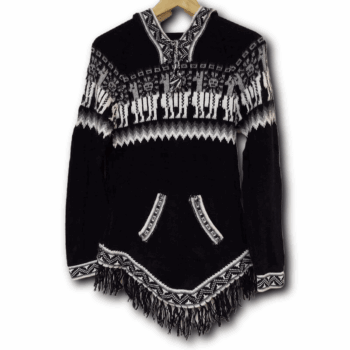 Poncho-Pullover Chakirra Alpaka für Damen