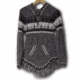 Leichter Poncho-Pullover aus den Anden Südamerikas. Ein modischer Mix aus Poncho und Pullover