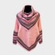 Poncho (Umhang, Überwurf) Alpaka mit Rollkragen und Ärmeln. Eine einzigartig modische wie funktionale Serie von Ponchos für die Damenwelt.