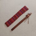 In Peru handgefertigte Flöte aus Echtholz inkl. Tasche Pentatonisch gestimmt. Eine typische Indian / Shaman Flute mit sehr guten, klaren Klang